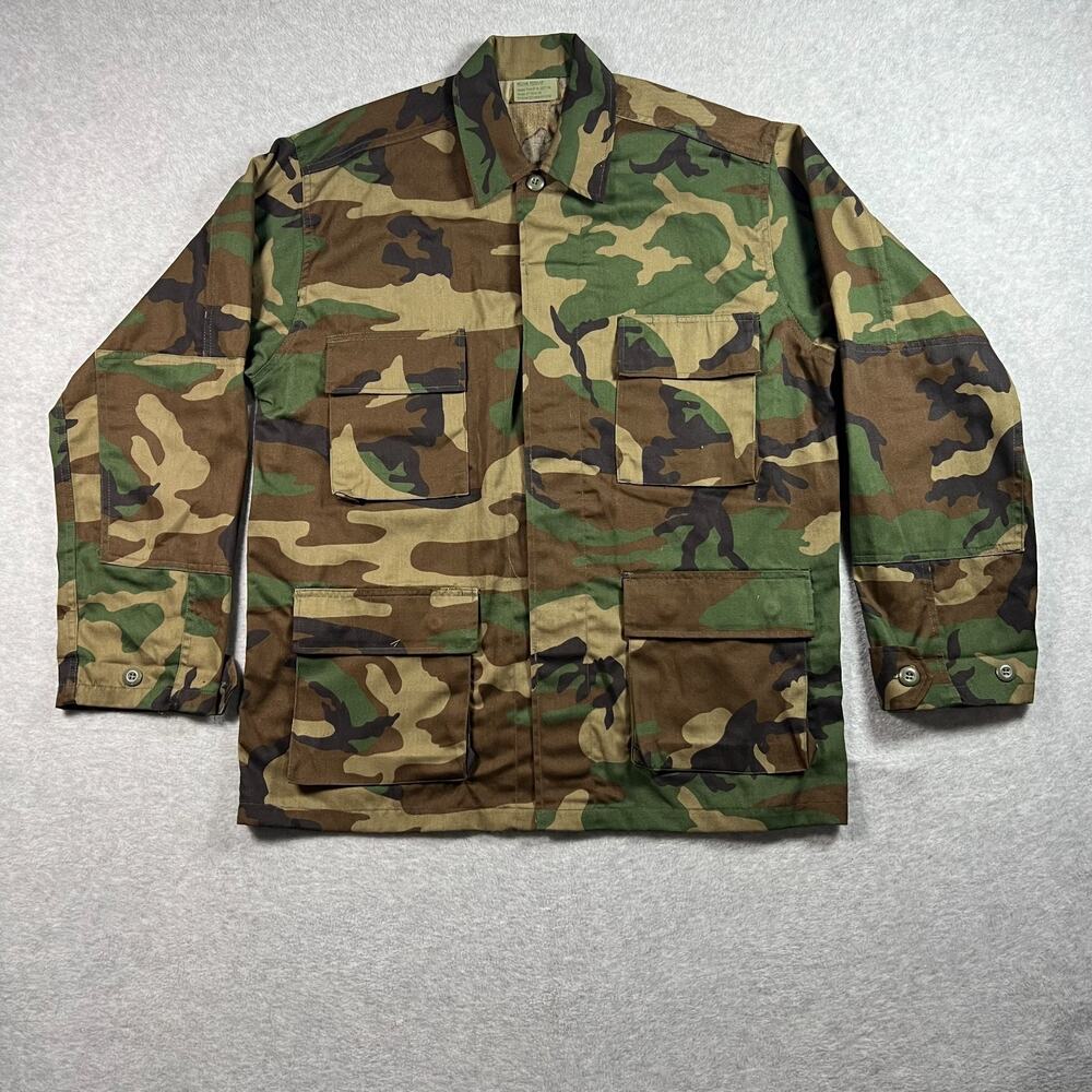 Rothco Ultra Force Jacket Medium Regular Woodland Camo Jacket Field Coat US